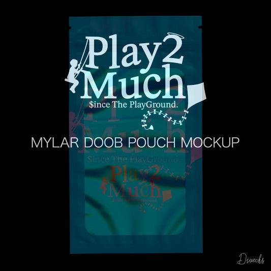 Mylar Doob Pouch Mock Up