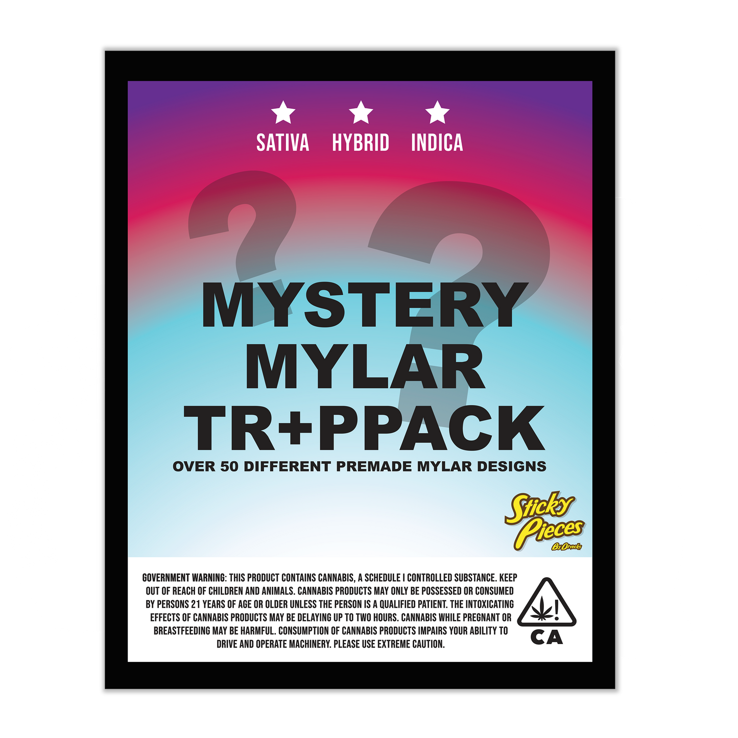 Mystery Mylar Tr+p Pack